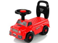 Lean-toys Car Rider QX-5500- 2 rohové operadlo červené