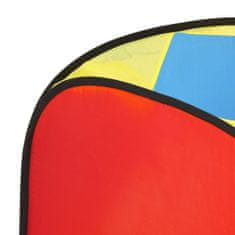 Petromila vidaXL Detský stan na hranie s 250 loptičkami farebný 190x264x90 cm