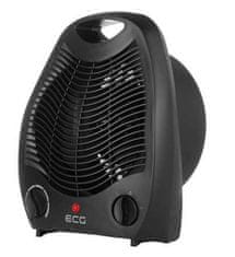 ECG Teplovzdušný ventilátor TV 3030 Heat R Black