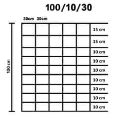 Vidaxl Záhradný plot pozinkovaná oceľ 50x1 m strieborný