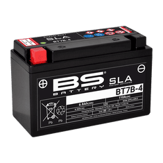 BS-BATTERY V továrni aktivovaný akumulátor BT7B-4 (YT7B-4) SLA