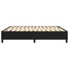 Vidaxl Rám na boxspring posteľ čierny látka 180x200 cm