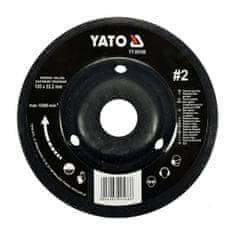 YATO Vypuklá rašple 125 mm NR2 na drevo YT-59169