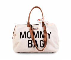 Childhome Prebaľovacia taška Mommy Bag Teddy Off White