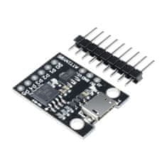 HADEX Digispark Attiny85, micro USB programovací modul Arduino