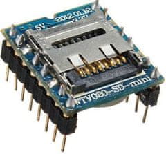 HADEX Prehrávač MP3 mini WTV020-SD-16P pre Arduino