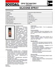 Soudal SILIKÓN v spreji 400ml SILIKÓN SPRA