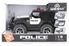 Jeep polícia batérie