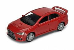 Welly Mitsubishi Lancer EVO 1:34 červené