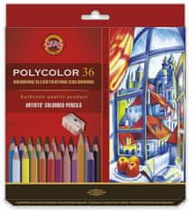 KOH-I-NOOR umelecké pastelky POLYCOLOR 36 ks