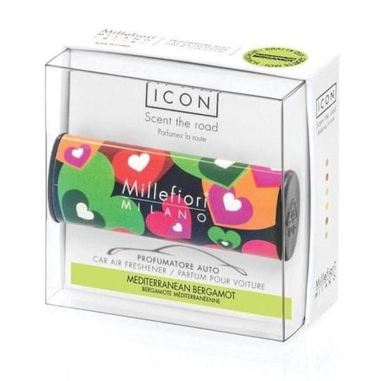 Millefiori Milano Icon Mediterranean Bergamot / vôňa do auta Cuori & Fiori