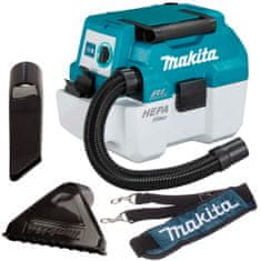 Makita DVC750LZX1 2-rýchlostný suchý / mokrý vysávač