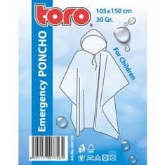 TORO PONCHO PLÁŠTENKA PRE DETI, VEĽ: 105X150CM