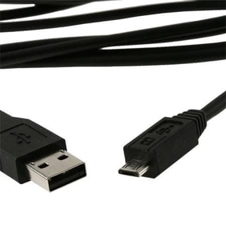 CABLEXPERT GEMBIRD Kábel USB A Male/Micro USB Male 2.0, 1m, Black High Quality