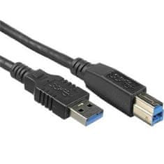 PremiumCord Kábel USB 3.0 Super-speed 5Gbps AB, 9pin, 3m