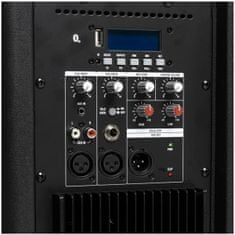 Stagg AS12, aktívny 12" reprobox MP3/BT/USB/TWS, 150W