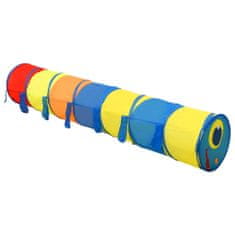 Vidaxl Detský hrací tunelový stan viacfarebný 245 cm polyester