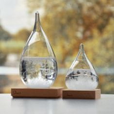 Northix Storm Glass, Storm Drop - Large 