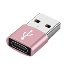 Northix Bezdrôtový adaptér USB-C na USB-A – ružový 