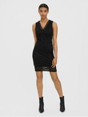 Vero Moda Dámske šaty VMJADE 10276983 Black (Veľkosť S)