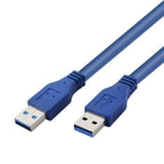 Northix Kábel USB 3.0, samec na samec - 2 m 