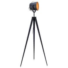 Teamson Versanora - Zástrčka EÚ - Artiste Tripod Floor Lamp - Black & Go