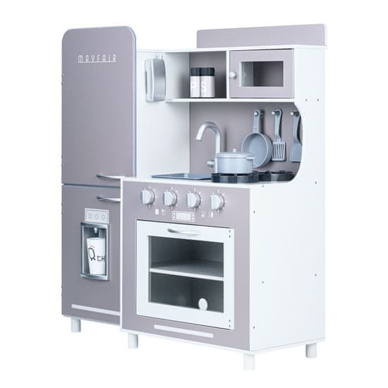 Teamson Teamson Kids - Little Chef Mayfair Retro Play Kitchen - sivá