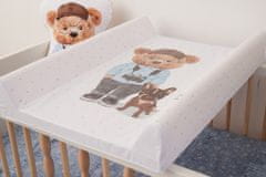 Ceba Baby Podložka prebaľovacia 2-hranná s pevnou doskou (50x70) Comfort Fluffy Puffy Joe - použité