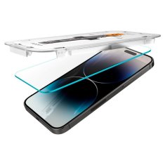 Spigen TVRDENÉ SKLO SPIGEN GLAS.TR "EZ FIT" 2 BALENIE IPHONE 14 PRO CLEAR