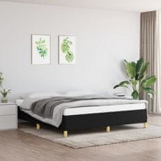 Vidaxl Rám na boxspring posteľ čierny 160x200 cm látka