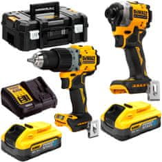 DeWalt Skrutkovač DCD805 DCF850 2x5Ah PS