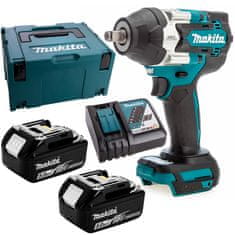 Makita Rázový uťahovák 18V 1/2 700Nm 2x5Ah DTW700RTJ