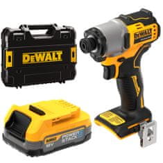 DeWalt Rázový skrutkovač 18V 1x1,7Ah 192Nm BL PS TS