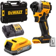 DeWalt Rázový uťahovák 18V 1x1,7Ah 208Nm BL PS TS