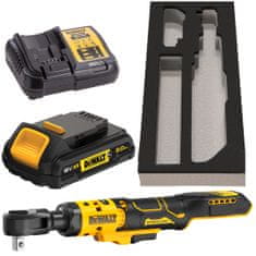 DeWalt 18V 1/2"" račňový skrutkovač 2Ah BL G