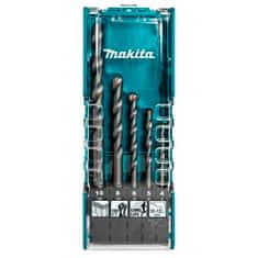 Makita Vrtáky do betónu 4/5/6/8 / 10 mm 5 ks. E-11536