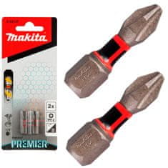 Makita Rázové bity PH2 IMPACT PREMIER E-03137