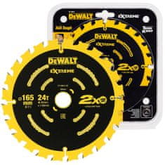 DeWalt kotúčová píla 165x24z x20 s vidlicami EXTREME