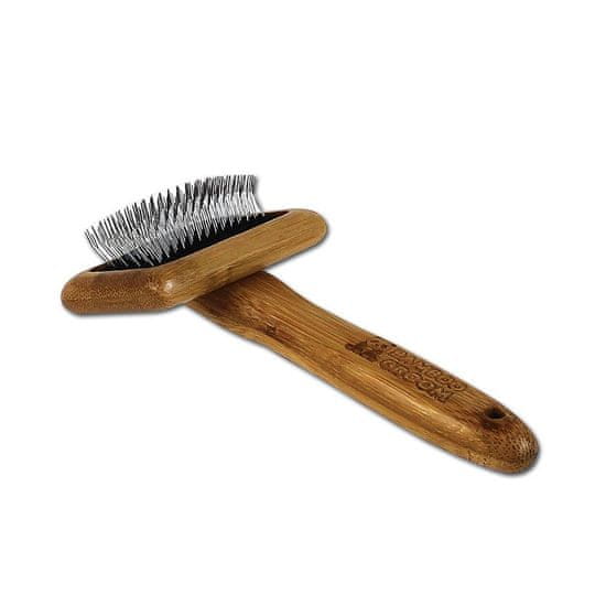 Bamboo Groom Veľká kefa s nerezovými hrotmi, Finišák