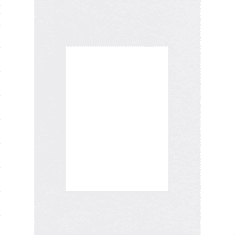 HAMA pasparta, arktická biela, 40x50cm/ 29,7x42cm (A3)