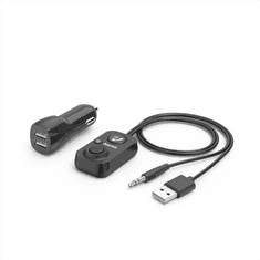 HAMA Bluetooth handsfree sada do vozidla s aux-in, USB napájanie