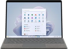 Surface Pro 9, platinová (QIX-00006)