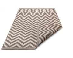 NORTHRUGS Kusový koberec Twin Supreme 105471 Palma Linen – na von aj na doma 80x150