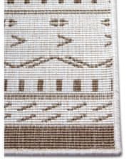 NORTHRUGS Kusový koberec Twin Supreme 105449 Kuba Linen – na von aj na doma 80x250