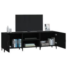 Vidaxl TV stolík čierny 150x30x50 cm spracované drevo