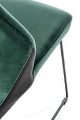 Halmar Čalúnená jedálenské stoličky K485, zelená