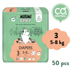 MUUMI BABY 3 Midi (5-8 kg) 50 ks