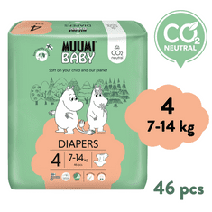 MUUMI BABY 4 Maxi (7-14 kg) 46 ks