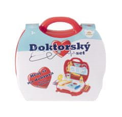 Teddies Doktorský set v plastovom kufríku 24x22x9cm