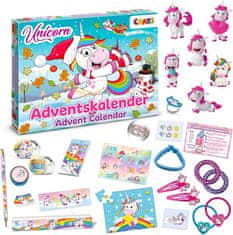 Craze Adventný kalendár Jednorožec - figúrky, bižutéria a doplnky